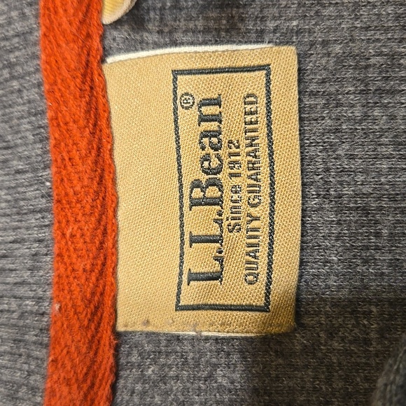 VTG L.L.BEAN MEN'S HENLEY MOCK NECK PULLOVER LONG SLEEVE THERMAL. SIZE XXL-TALL. - Picture 3 of 9